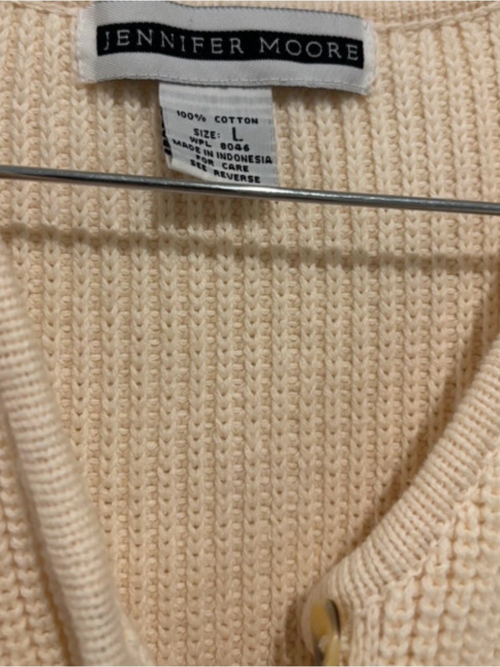 Jennifer Moore cotton sweater